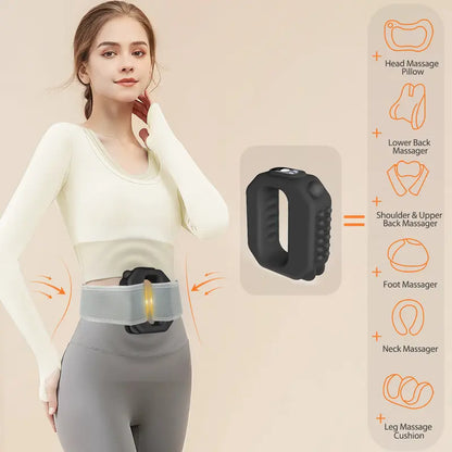 Portable Fascia Recovery Ring™ – Rechargeable Muscle Relaxation Device for Waist & Back