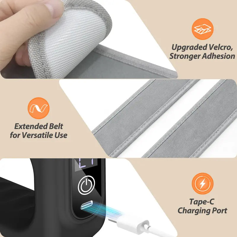Portable Fascia Recovery Ring™ – Rechargeable Muscle Relaxation Device for Waist & Back